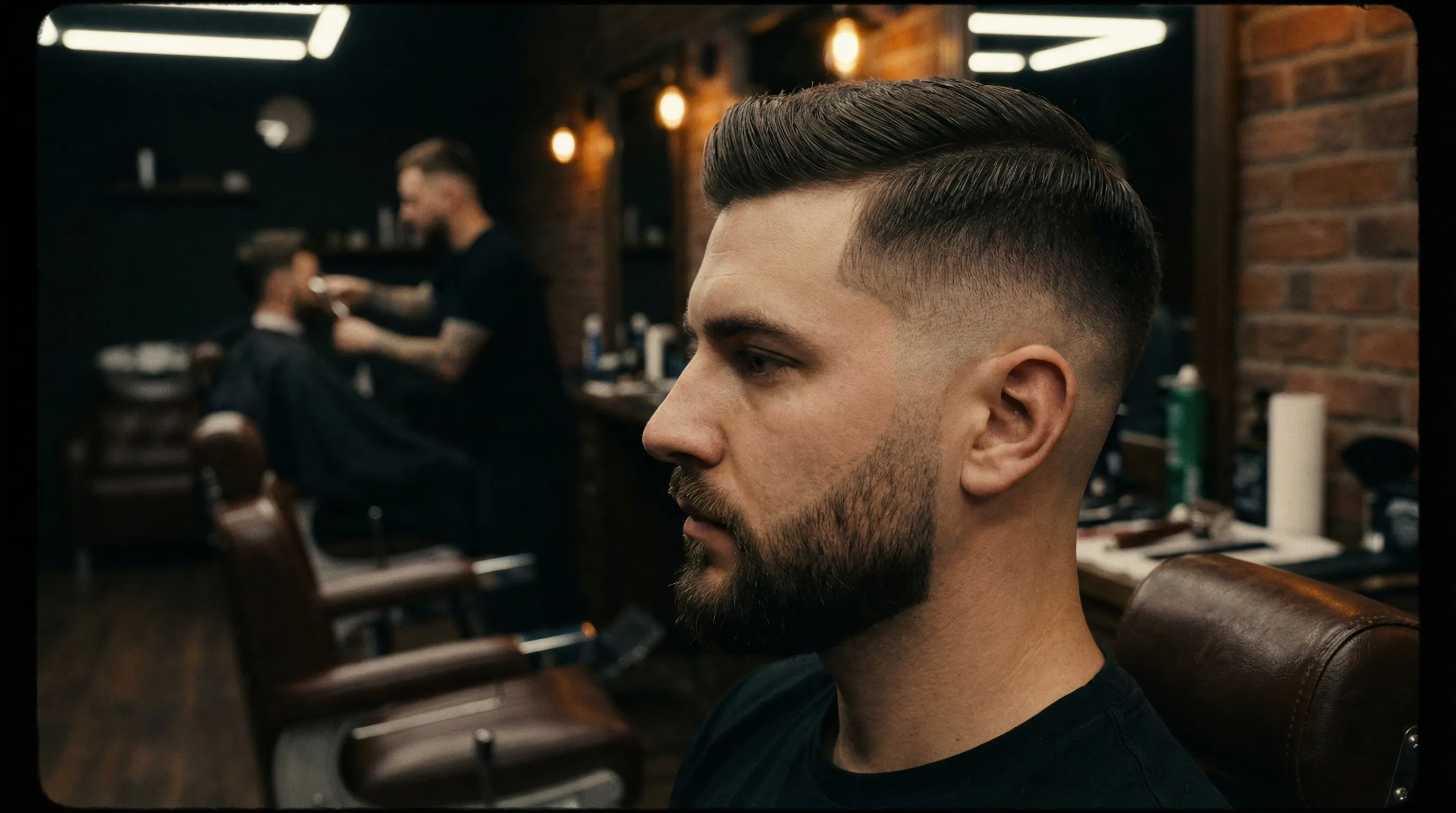 Herrenschnitt Modern