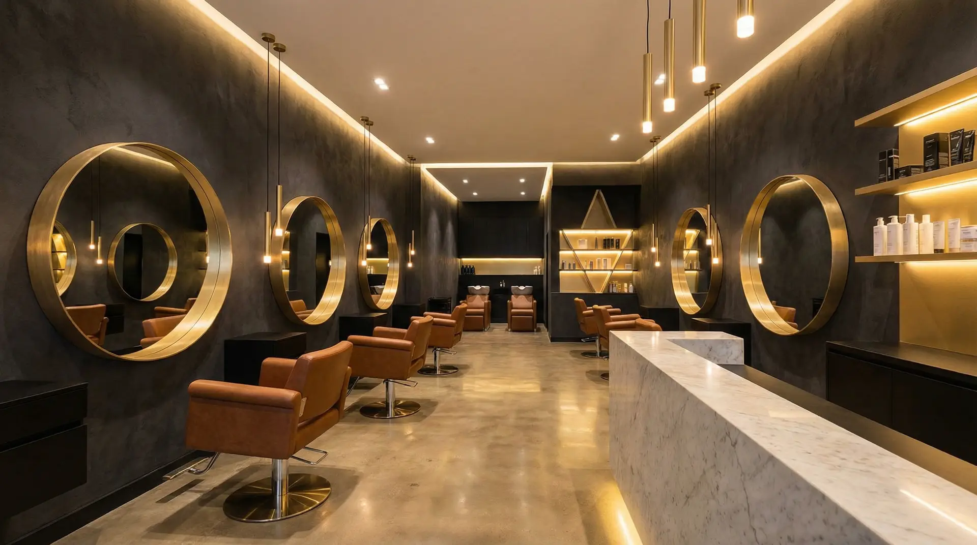 Salon Elegance – Innenansicht